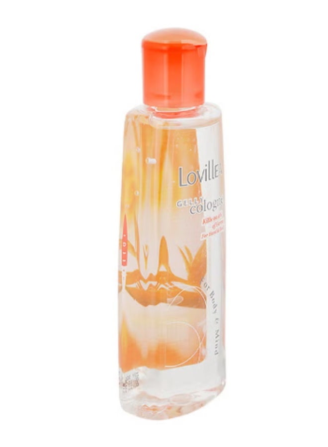 LOVillEA Oriental Floral Body And Hand Gelly Cologne Gel Clear/Yellow 200ml - Image 3