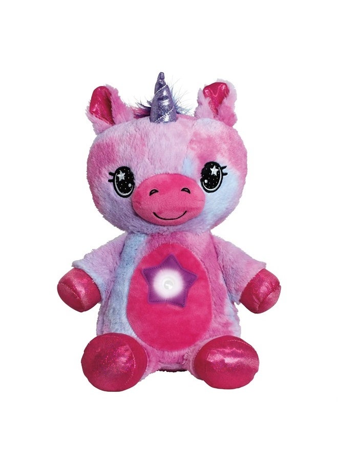 Ontel - Star Belly Dream Lites, Stuffed Animal Night Light, Magical Pink and Purple Unicorn - Projects Glowing Stars & Shapes in 6 Gentle Colors, As Seen on TV - Image 1