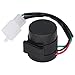 amavoler Signal Flasher 3 Pins Round Turn Signal Flasher Relay Blinker Black Aftermarket Parts Fit for GY6 50250cc Scooters Moped ATV Pit Dirt Bike Motorcycles - Image 2