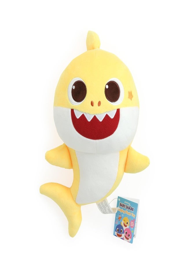 Pinkfong Baby Shark Singing Plush Toy - Official Musical Stuffed Animal, Plays Baby Shark Song (Doo Doo), Soft Interactive Plush for Toddlers Ages 1-3 (18 Months and Up), 13 Inch - Image 1