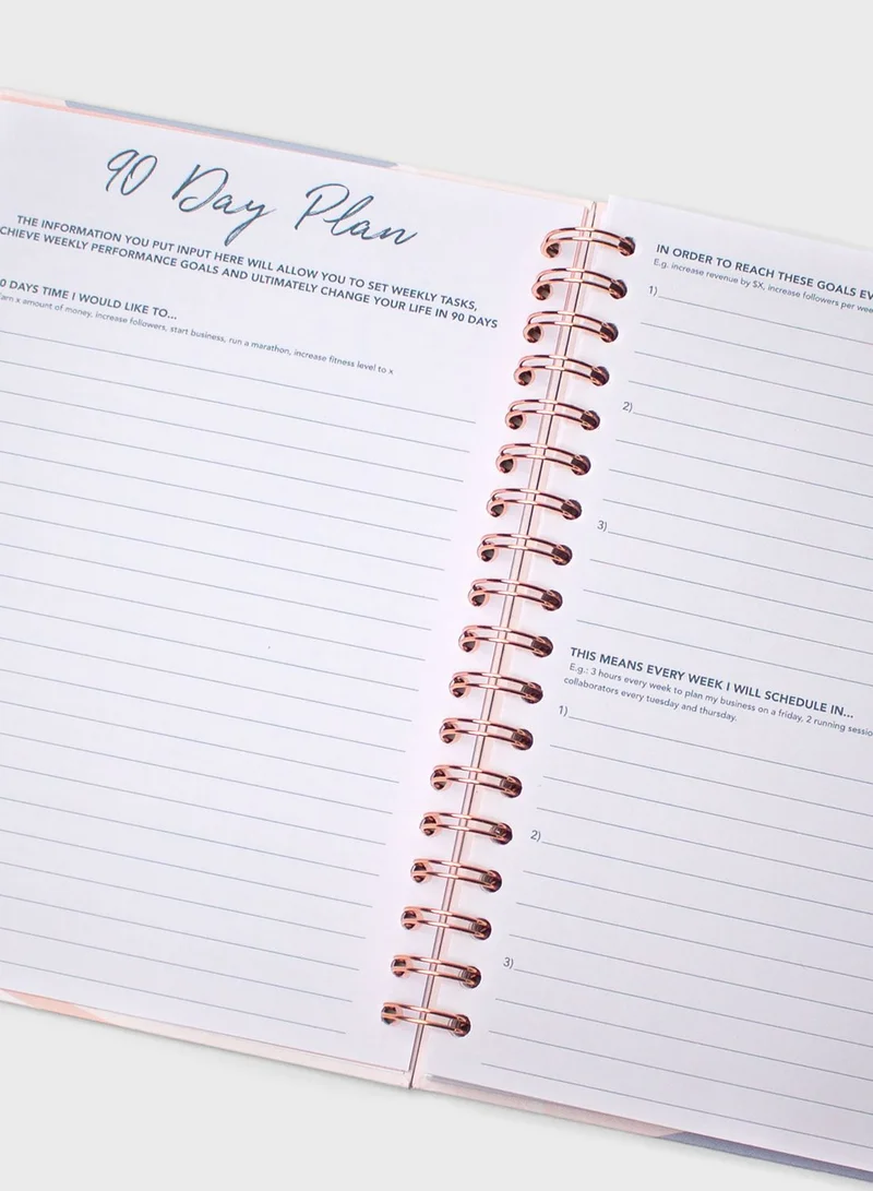 Prickly Pear Achievher X 90 Day Planner