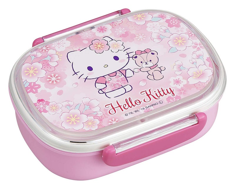 OSK PCR-7 Hello Kitty Sakura Lunch Box with Middle Core - Image 1