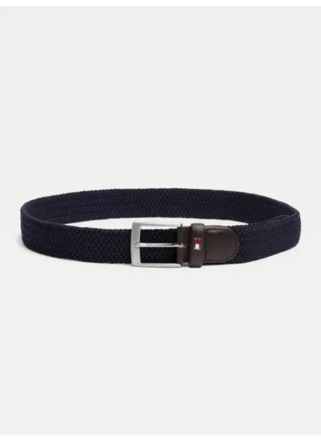 TOMMY HILFIGER Adan Tonal Braided Elastic Webbing Belt  - Image 1