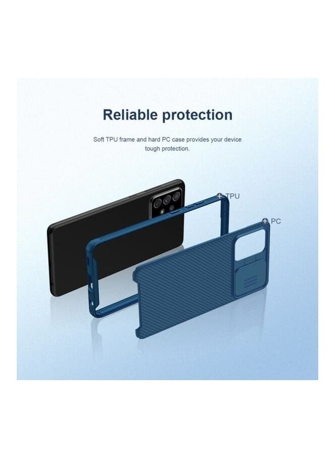 Nillkin CamShield Pro Case with Slide Camera Cover For Samsung Galaxy A72 4G / 5G blue - Image 4