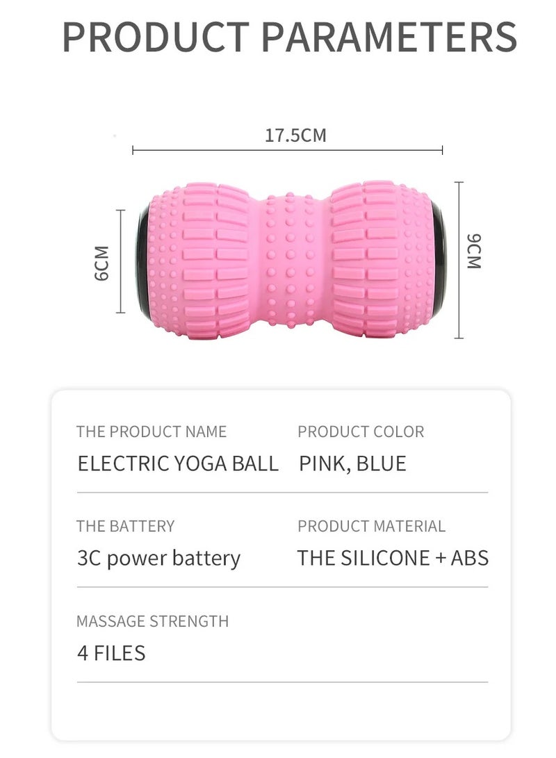 Nariele Electric Peanut Massage Ball - USB Rechargeable Yoga  Fascia Muscle Relaxer for Neck/Back/Legs Neck Massager Foot Massager - Image 2