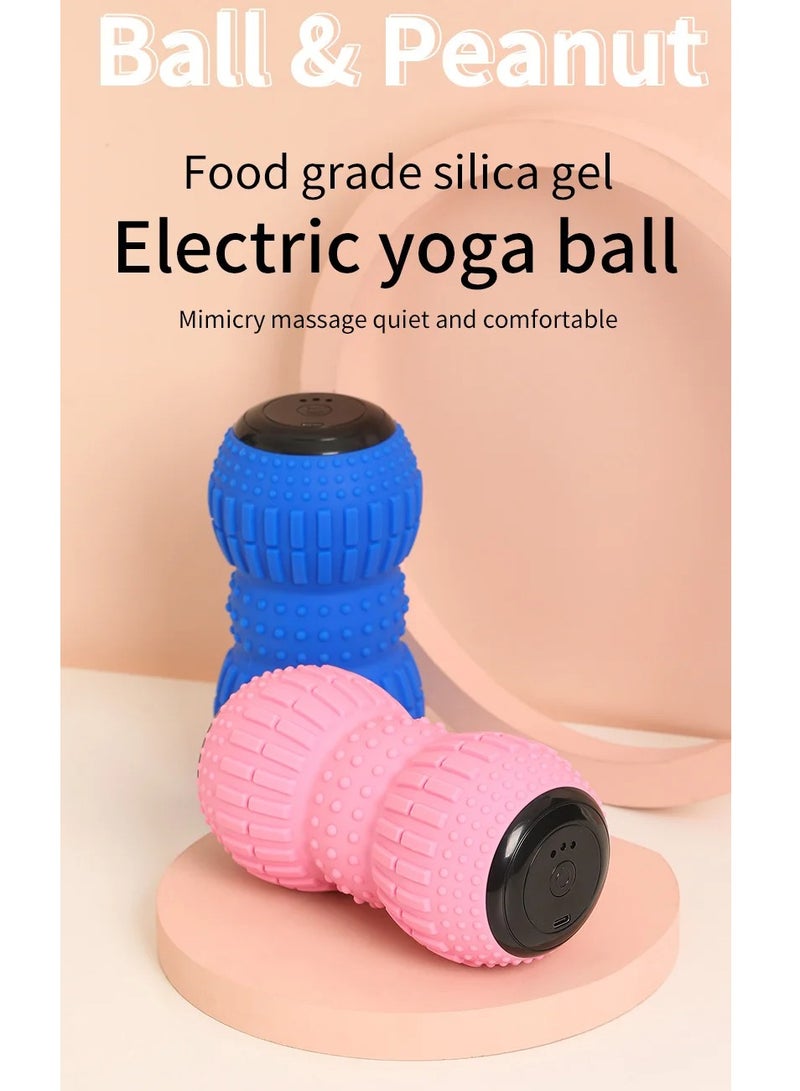 Nariele Electric Peanut Massage Ball - USB Rechargeable Yoga  Fascia Muscle Relaxer for Neck/Back/Legs Neck Massager Foot Massager - Image 5