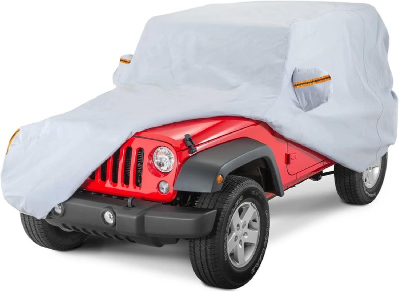 BERKSYDE Waterproof Car Cover for Jeep Wrangler - Image 1