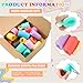 Frienda 50 Pcs Pool Noodles Bits Multicolor Craft Small Size Versatile Mixed Floating Pool Noodles Foam Rope Tube for Play or DIY Craft Multipurpose 118236 DiaRegular Colors - Image 3