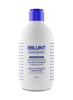 BBLUNT Intense Moisture Conditioner with Vitamin E & Jojoba for Dry & Frizzy Hair - 250 g 