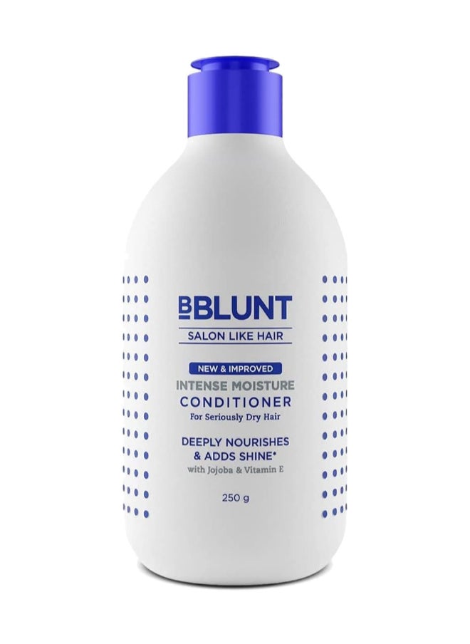 BBLUNT Intense Moisture Conditioner with Vitamin E & Jojoba for Dry & Frizzy Hair - 250 g 