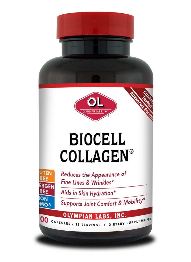Olympian Labs Biocell Collagen Ii 1500Mg Supplement Capsules Nongmo Glutenfree Allerganfree Supports Skin & Joint Health And Cartilage Producing Cells 100 Capsules (33 Day Supply)  - Image 1