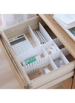 Drawer Dividers, 8pcs Drawer Divider Organizers, Plastic Adjustable Drawer Dividers, Household Storage Makeup Socks Underwear Organizer for Clothes - pzsku/Z5CBA4362237AC30D1279Z/45/_/1736394019/b0089ecb-d1e9-463a-8159-b8cd7dccb1ef