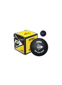 DUNLOP Pro 1BBX/S203-206 Squash Ball – High-Performance Tournament-Grade Ball for Precision Play 