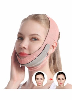 Double Chin Reducer,  Face Slimming Strap, Face Lifting Strap Double Chin Reducer, V Shaped Slimming Face Strap Eliminates Wrinkles Sagging Anti-aging Painless Firming Shaper for Women and Men