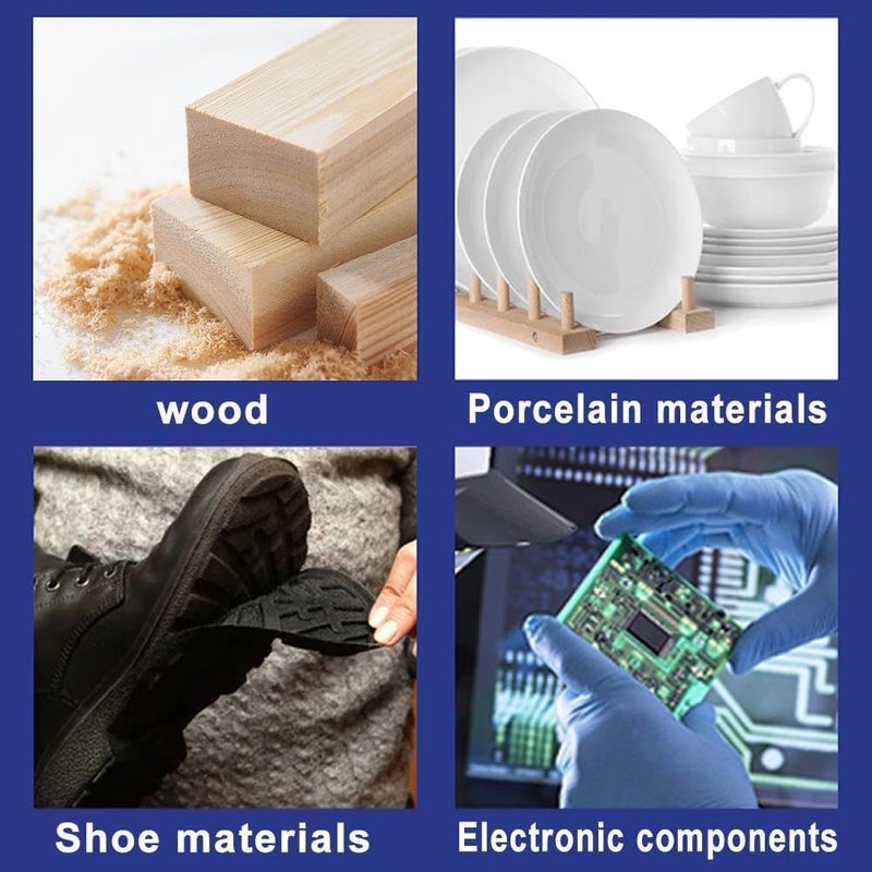 KASTWAVE 2Pcs 502 Super Glue, Instant Quick-Drying Special Glue, Quick Dry Cyanoacrylate Strong Adhesive, Quick Bond Leather Rubber Metal Etc, For Daily In The Office, Easy To Use - Image 3