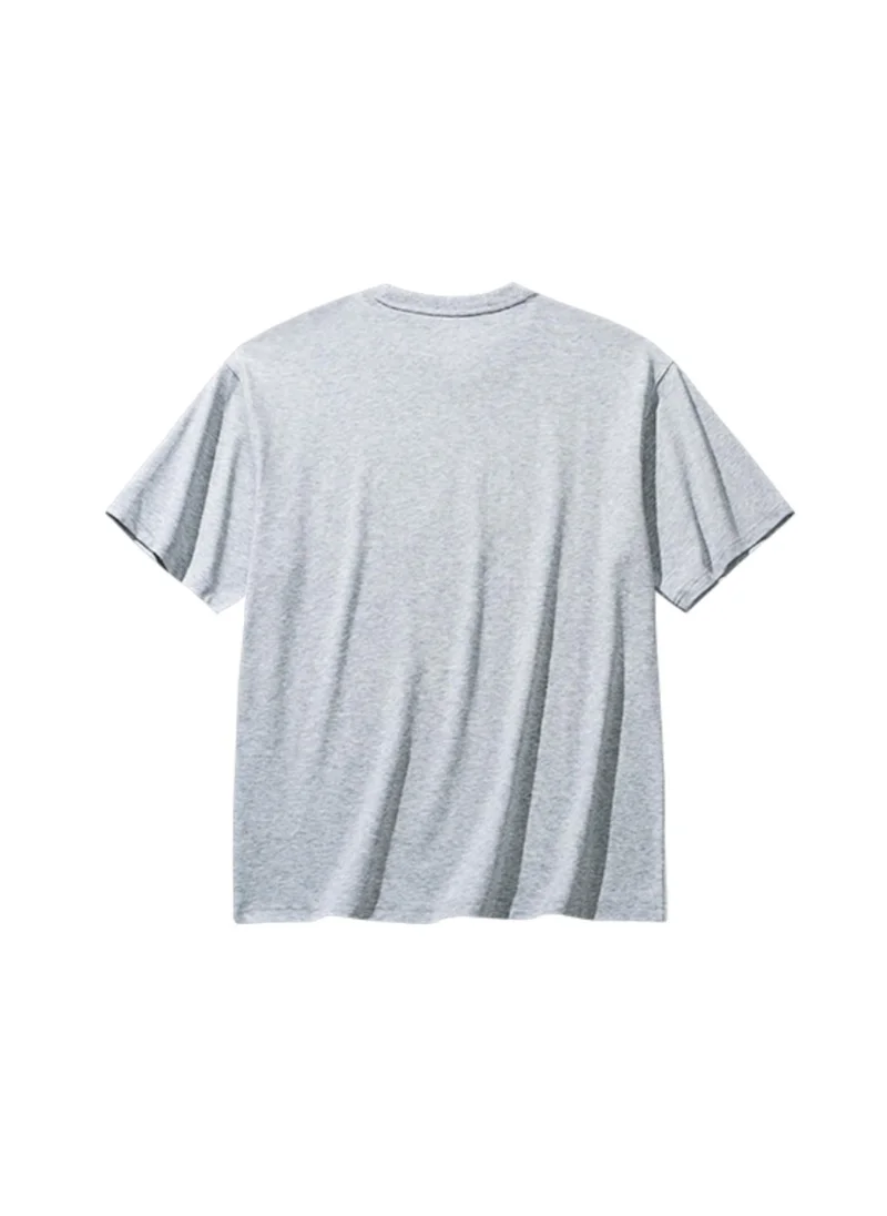 ANTA SPORTS RETRO Short T-Shirt Grey