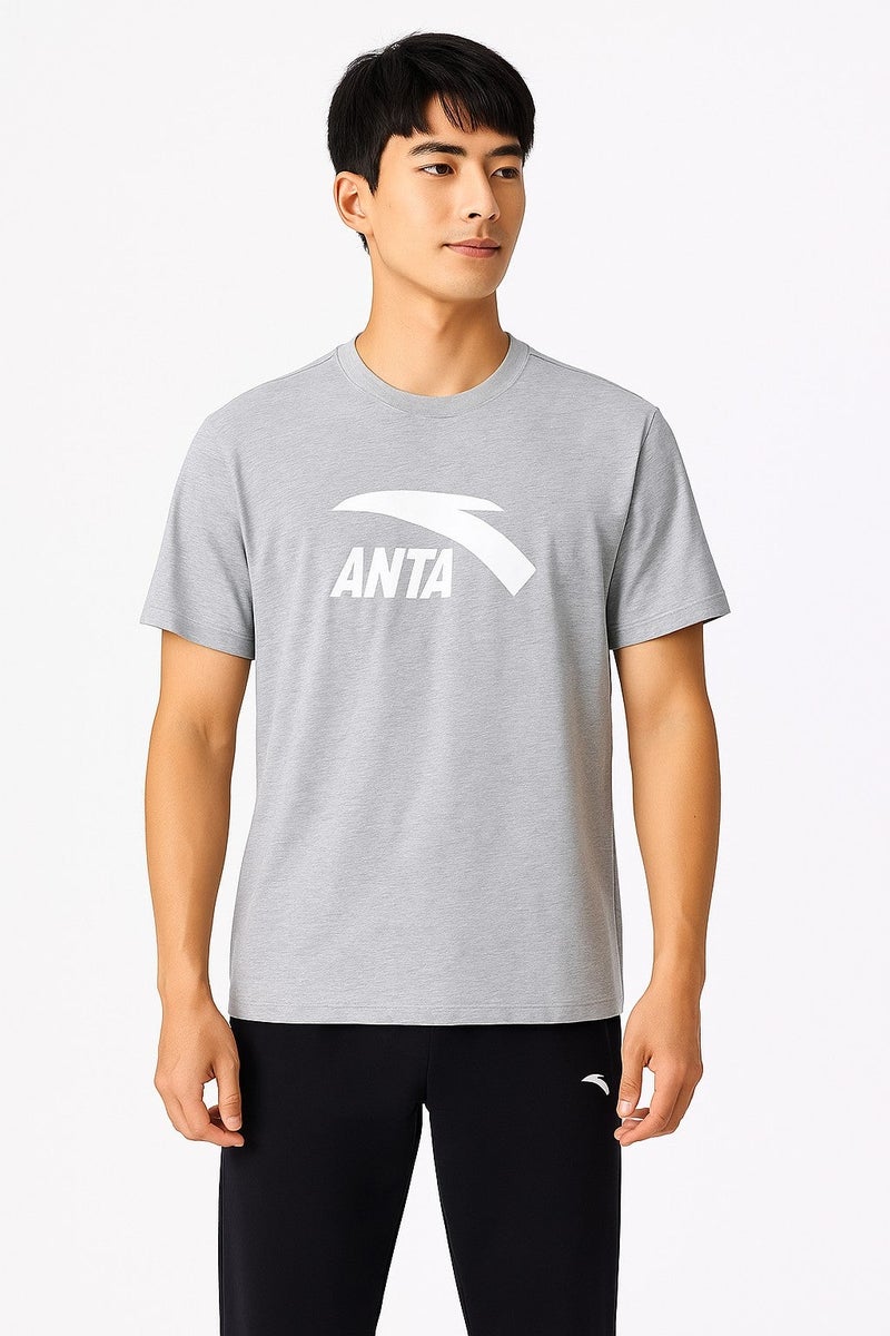 ANTA CoolSense T-Shirt | IceFresh Antibacterial Cotton Tee/Cooling Touch · Antibacterial Fabric · Everyday Comfort - Image 1