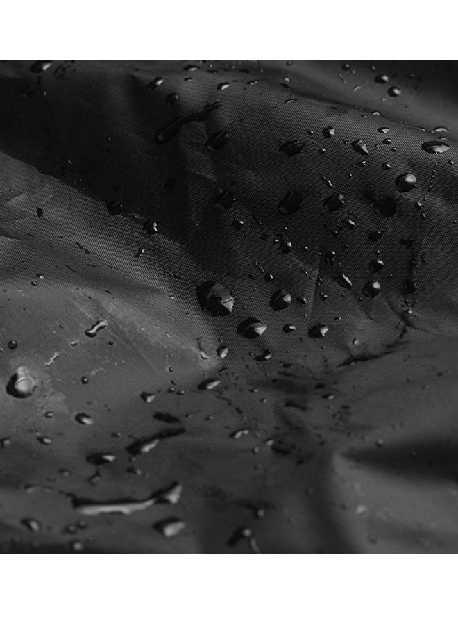 Generic Patio Chair Covers, Lounge Deep Seat Cover, Waterproof and Heavy Duty Outdoor Furniture Covers Heavy Duty Rip-Stop and Durable Outdoor Chair Cover Protect from Rain UV Dust Snow Black 64x64x120/70CM  - Image 4