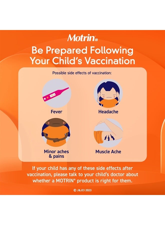 Motrin Infants Concentrated Liquid Medicine Drops with Ibuprofen, Berry, 1 fl. oz - Image 5