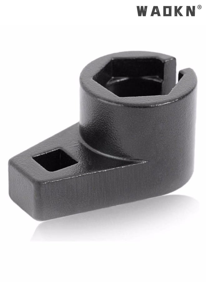 WAOKN - Premium Offset Oxygen Sensor Socket, 3/8-Inch Drive, 7/8-Inch (22mm) Wire Gate Accesses Sensor from The Side to Prevent Wire Damage Universal, for Most Models of Cars - Image 1