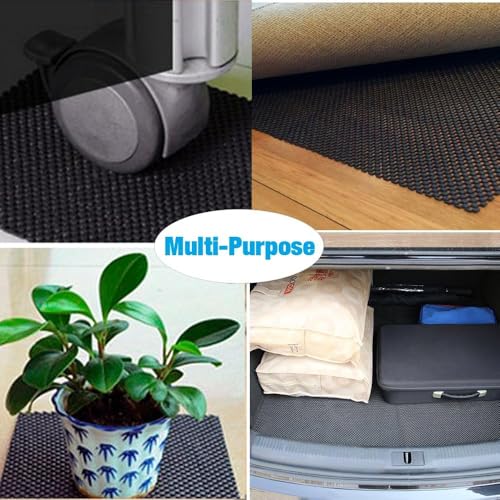 Automaze Car Roof Mat for Cargo Bag Mesh Rubber Non Slip Mat for Car Roof Carrier Bag, Anti-Slip, Extra-Cushioning, Car Roof Padding, and Home Rubber Mat,Grip, Universal Usage - Image 5