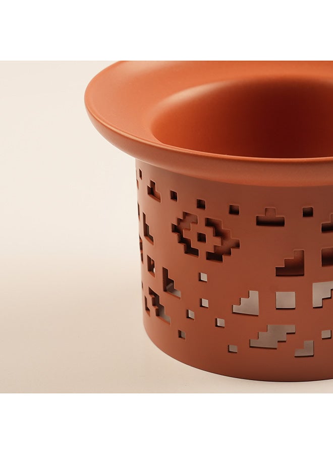 Dallaty وعاء مكسرات نسيج بني - Image 3