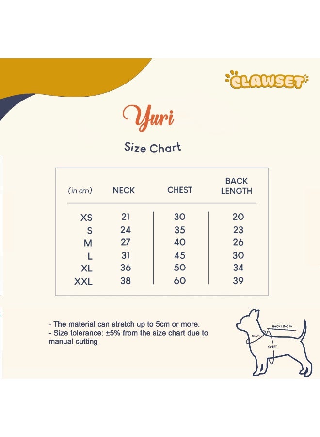 CLAWSET YURI GREEN T-SHIRT FOR DOGS AND CATS PET APPAREL PET CLOTHES PET SHIRTS PET FASHION DOG APPAREL - CLAWSET - Image 5
