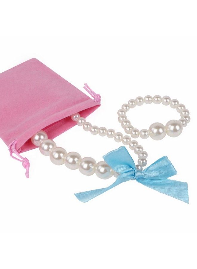kilofly Princess Party Favor Jewelry Value Pack, Necklace & Bracelet, 4 Sets  - Image 3