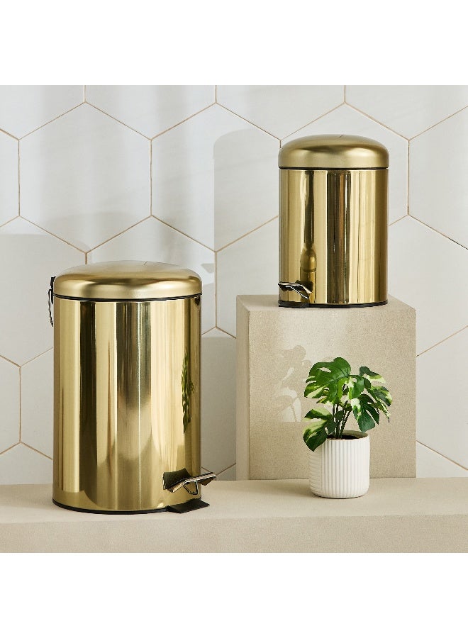 Home Box Gold Pedal Bin - 12 L - Image 5