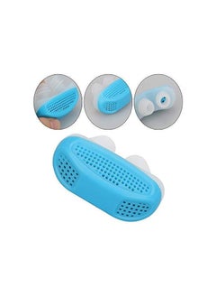 Generic 2 in 1 Silicone Nose Clip, Sleep Aid, Sleep Apnea Protector, and Night Air Purifier Multicolor  - Image 3