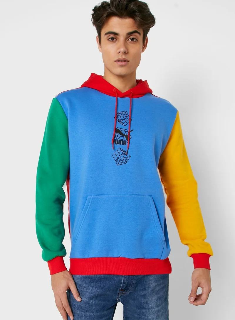 PUMA Rubik's Cube Color Hoodie