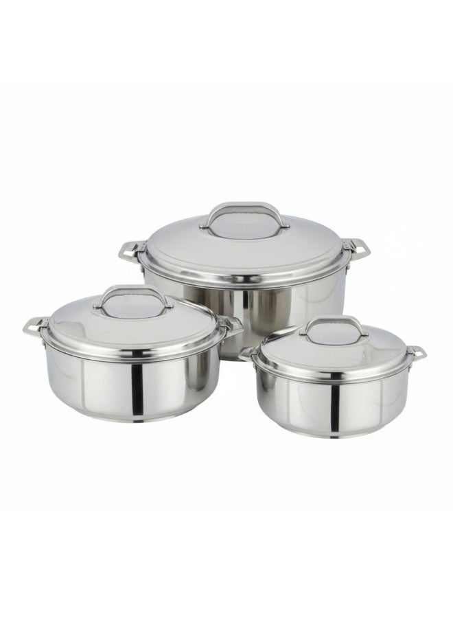 SEAGULL Deluxe Hotpot 3-Piece Set 2.5L/3.5L/5L | Premium Insulated Casserole Set | Keeps Food Hot & Fresh - Image 1
