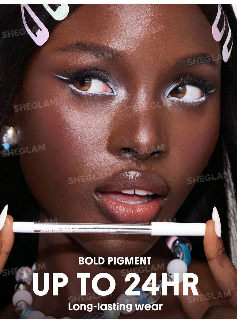 شيجلام Boldline Longwear Multi-Function Gel Liner- White Kohl Kajal white - Image 4