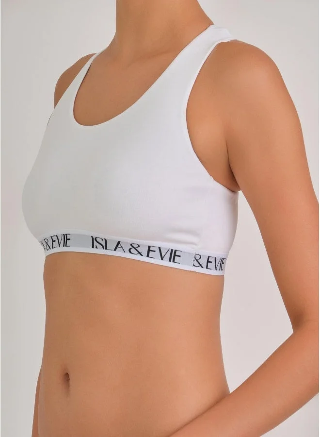 ايسلا اند ايفي Isla &amp; Evie Everyday Bra Top Unlined Bra