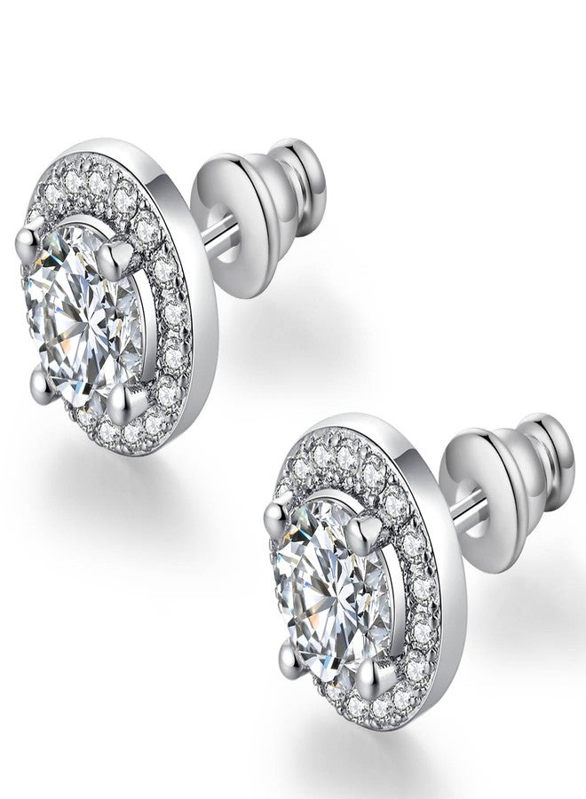 Catinee Earring Backs, Hypoallergenic 14k Gold Bullet Earring Backs Replacements for Studs/Droopy Ears, Secure Locking Backing for Sensitive Ears (Silver 3pairs) - Image 5