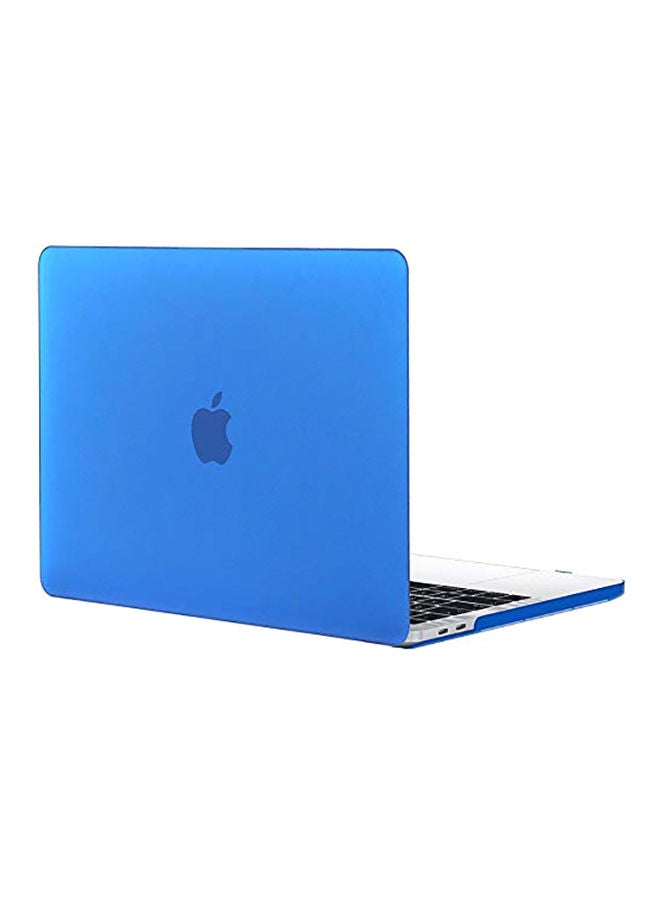 NIBEMINENT Protective Case Cover For Apple MacBook Pro 13-Inch Blue  - Image 1