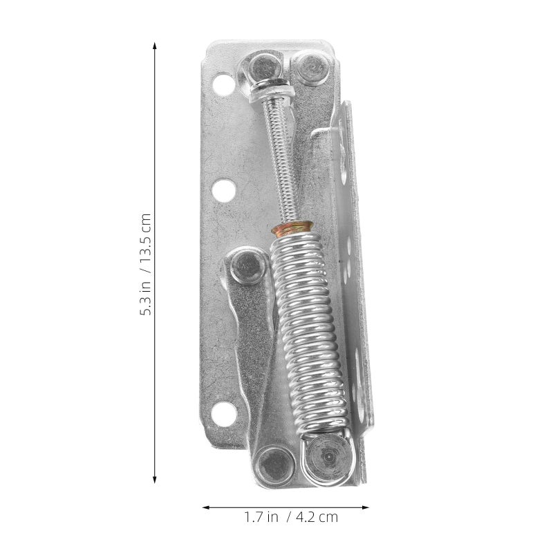 85 Degree Spring Hinge Pair for Cabinet Door Sofa Cupboard Furniture Vertical Folding Lift Support - Image 3