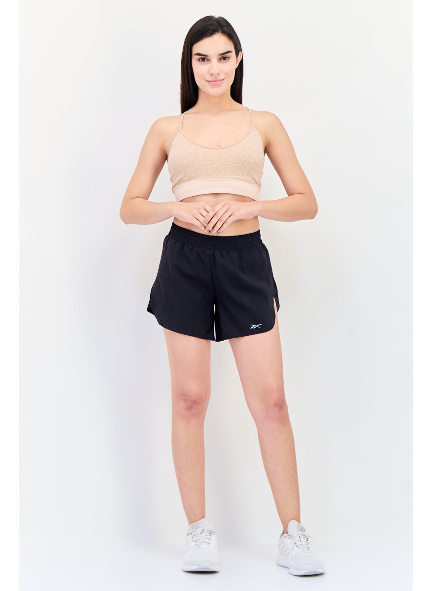 Reebok Women Sportswear Fit Running Short, Black  - Image 4