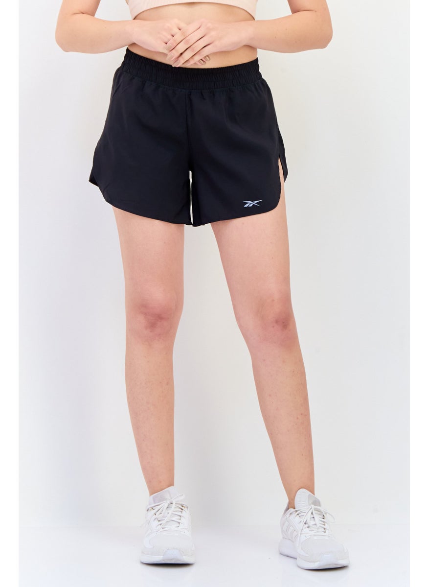 Reebok Women Sportswear Fit Running Short, Black  - Image 1