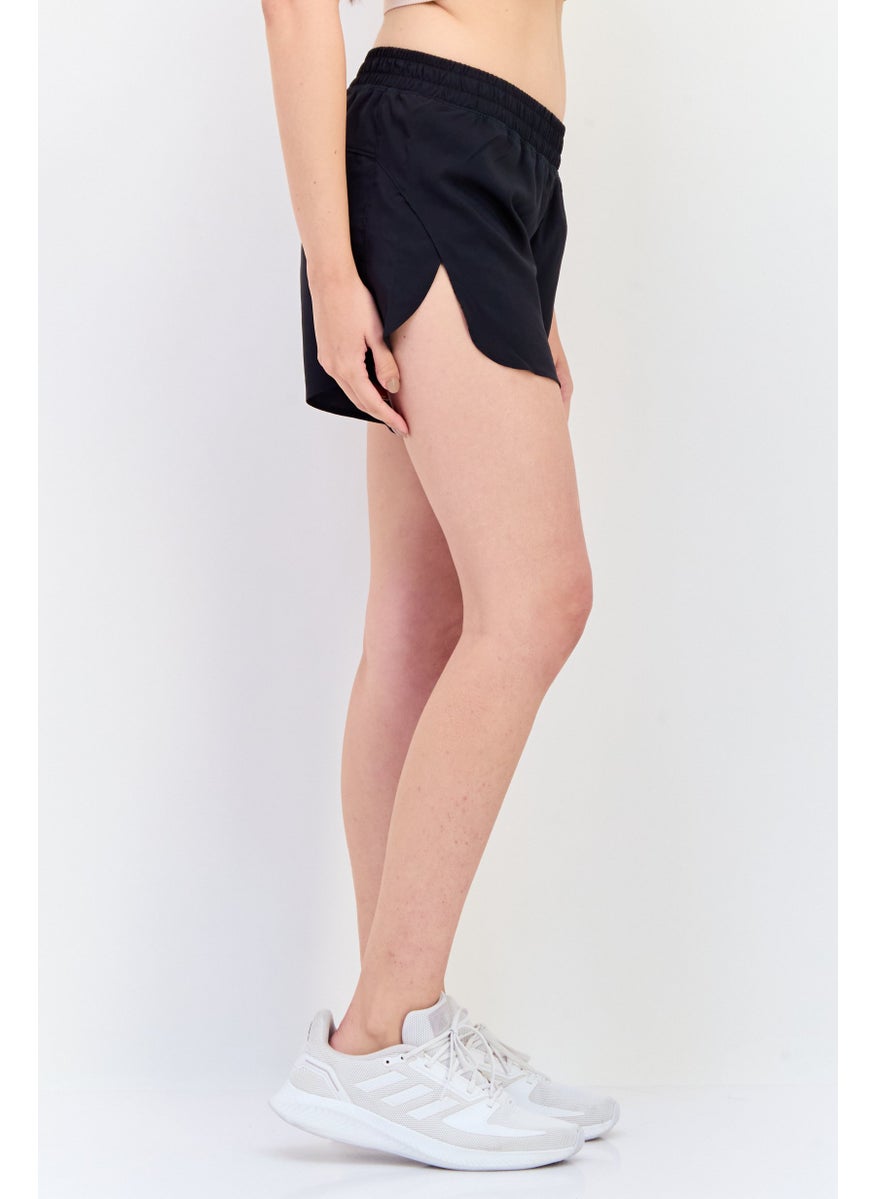 Reebok Women Sportswear Fit Running Short, Black  - Image 2