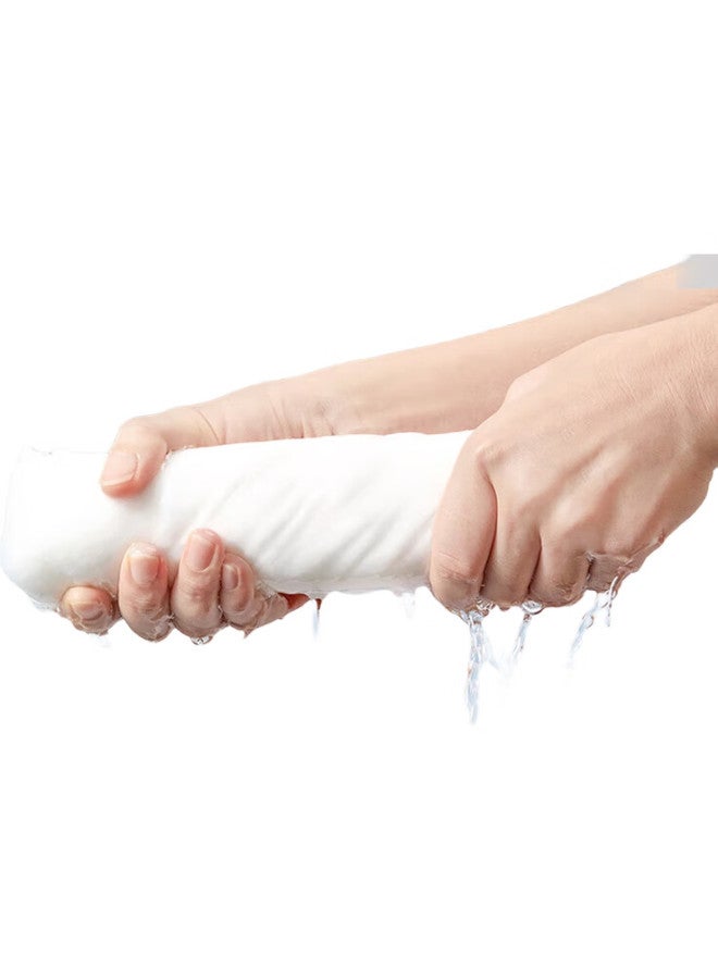 Emxee Baby Drool Bib, Newborn Pure Cotton Soft Gauze Square Towel, Ultra-Soft Baby Face Towel, Children'S Towel, 4-Pack - Image 1