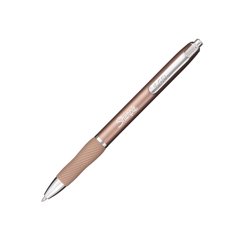 Sharpie S-Gel, Gel Pens, Drawing Pens, Gel Ink Pens For Journaling, Writing Pens, Medium Point Pens (0.7Mm), Sleek Metal Barrel, Black Ink, 12 Count - Image 3
