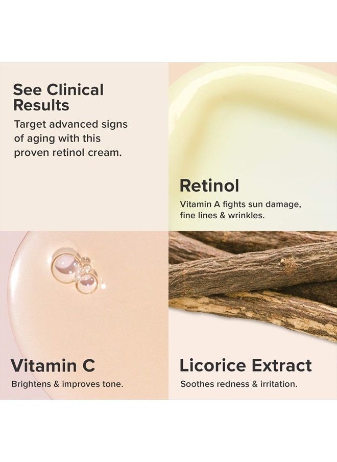 PAULA'S CHOICE CLINICAL 1% Retinol Treatment Cream with Peptides, Vitamin C & Licorice Extract, Anti-Aging & Wrinkles, 1 Ounce, PACKAGING MAY VARY  - Image 3