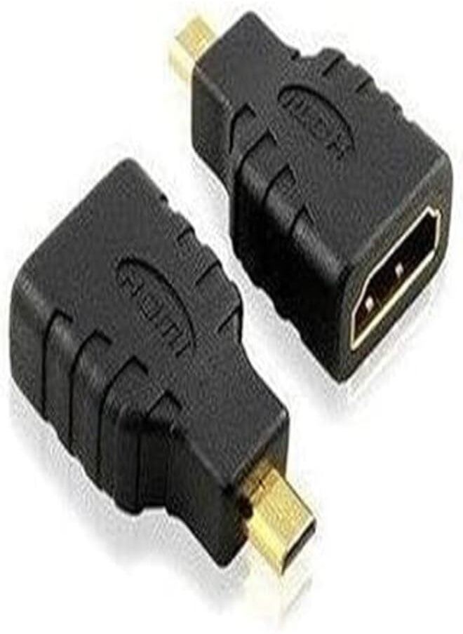 OR - HDMI Female to Micro HDMI Male Adapter HD TV DVD Connector - Image 1