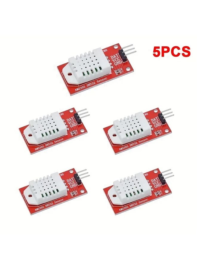 5pcs DHT22 AM2302 Digital Temperature and Humidity Sensor Module for Arduino DIY - Image 1