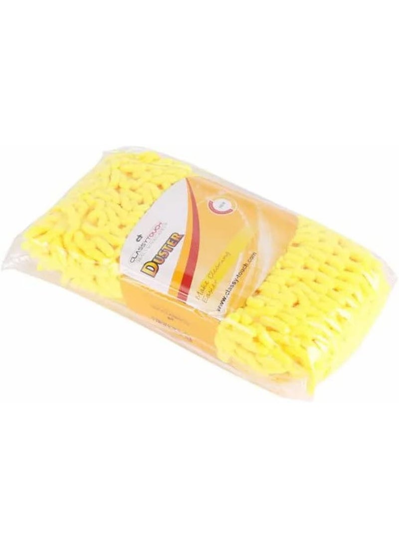 CLASSYTOUCH Microfiber Hand Duster Multi-Purpose Washing & Dusting Sponge for Intense Cleaning Car,Home,Office  - Image 2