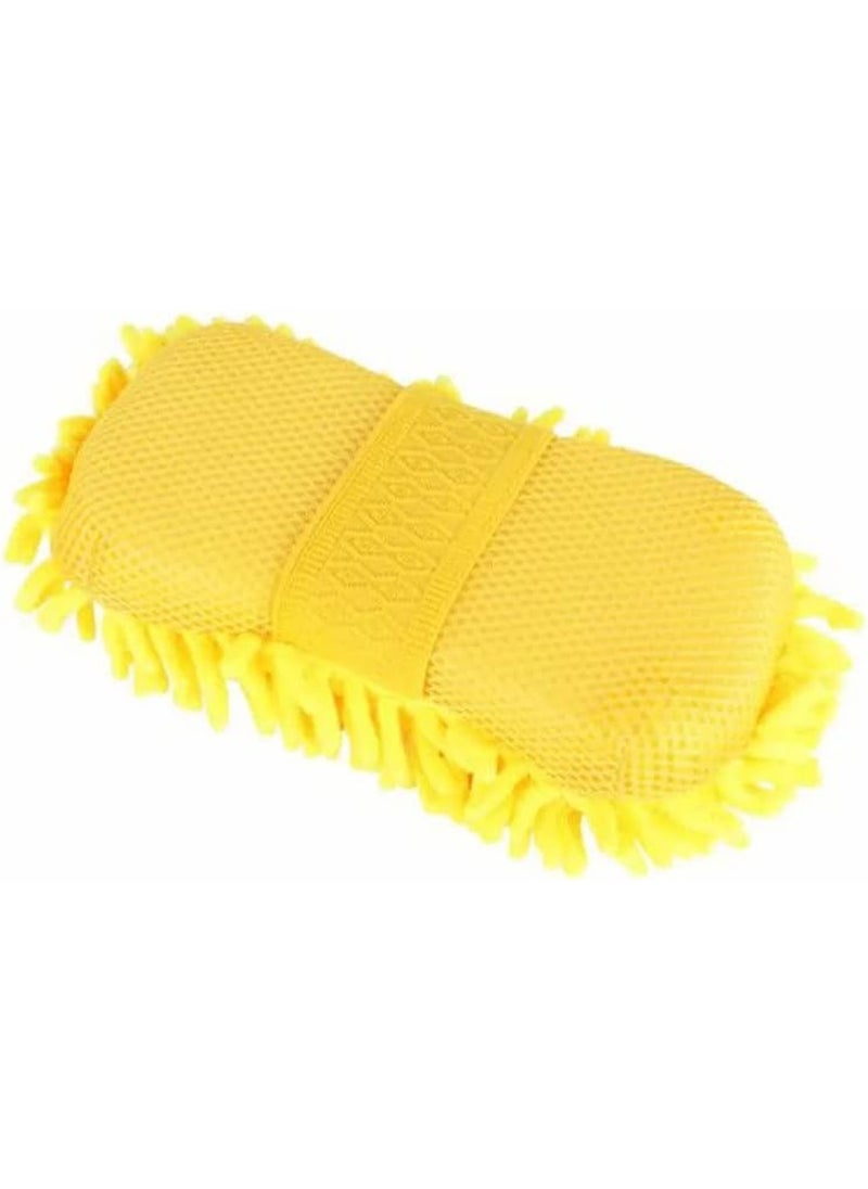 CLASSYTOUCH Microfiber Hand Duster Multi-Purpose Washing & Dusting Sponge for Intense Cleaning Car,Home,Office  - Image 3