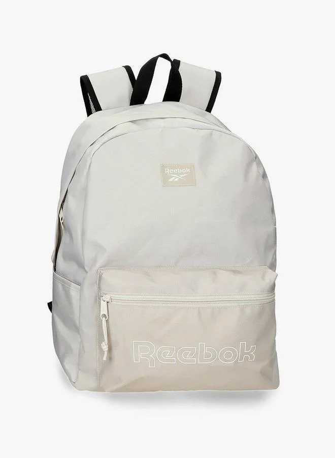 Reebok Logo Print School Backpack For Kids 13 Years With Adjustable Shoulder Straps - 28x14x42 CM