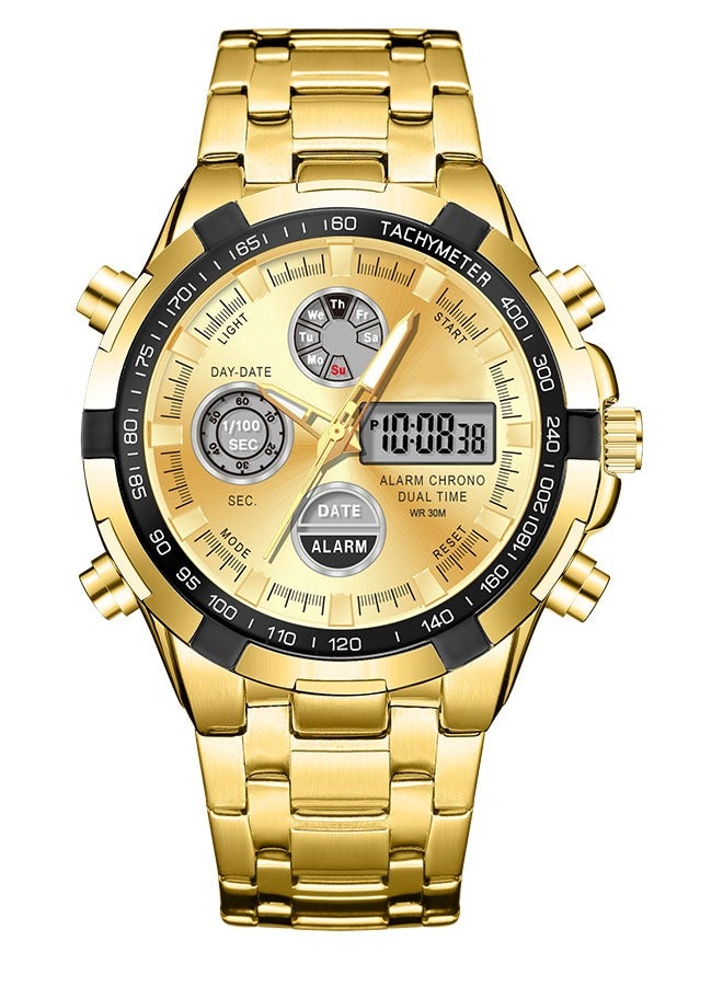 Watches For Men Stainless Steel Quartz Water Resistant Watch - Image 1