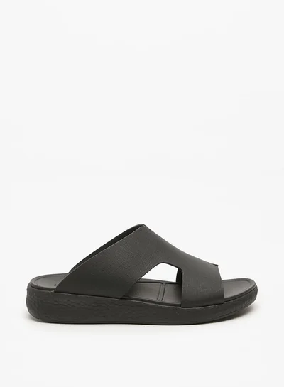 Le Confort Men's Textured Slip-On Arabic Sandals